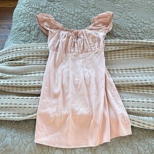 baby pink lulu dress